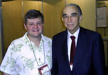 Antonio Carlos Rosset F. Presidente da CCIBR com o Embaixador Jadiel Ferreira de Oliveira do Minist�rio das Rela��es Exteriores- Escrit�rio de Representa��o S�o Paulo- ERESP.